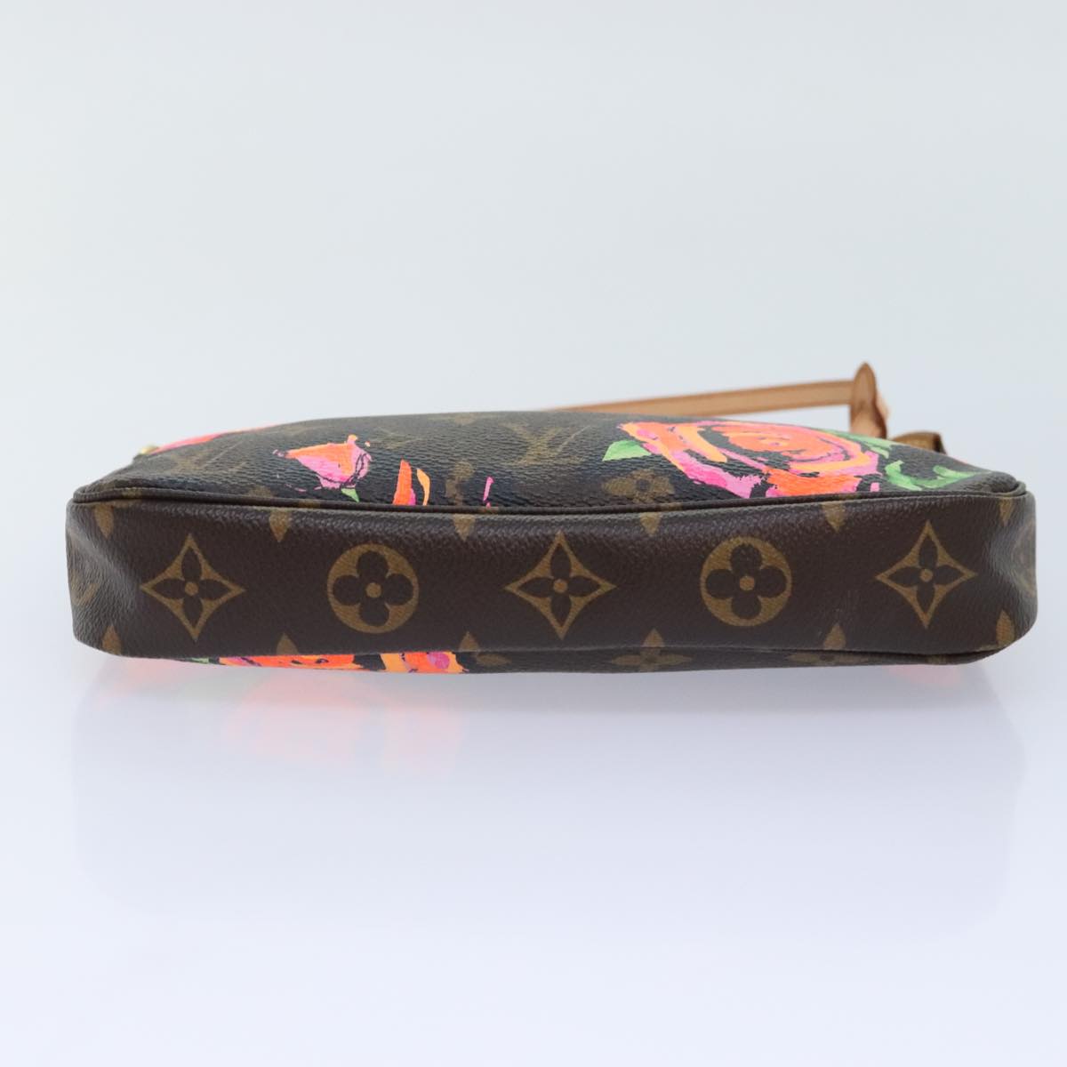 Louis Vuitton Pochette Accessoire Brown Canvas Clutch Bag