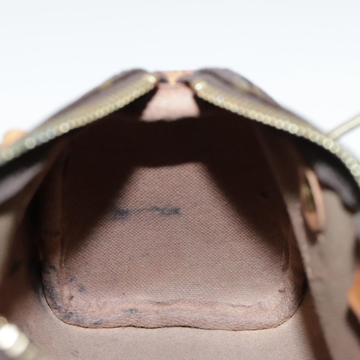 Louis Vuitton Mini speedy Brown Canvas Hand Bag