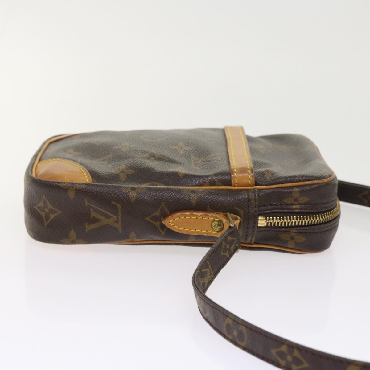 Louis Vuitton Danube Brown Canvas Shoulder Bag