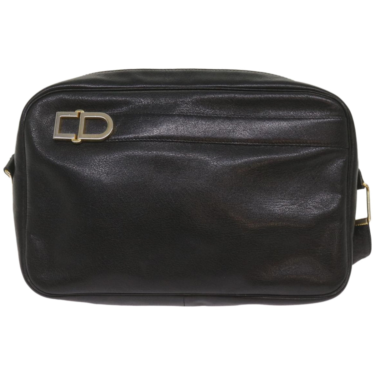 Dior Black Leather Shoulder Bag