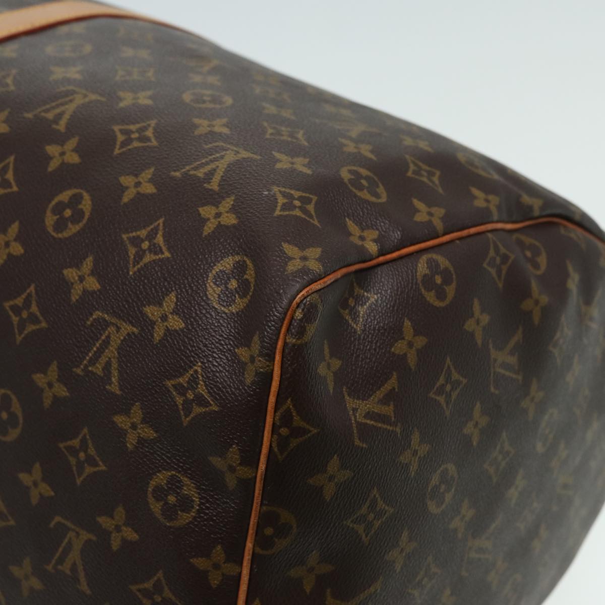 Louis Vuitton Keepall 60 Brown Canvas Travel Bag