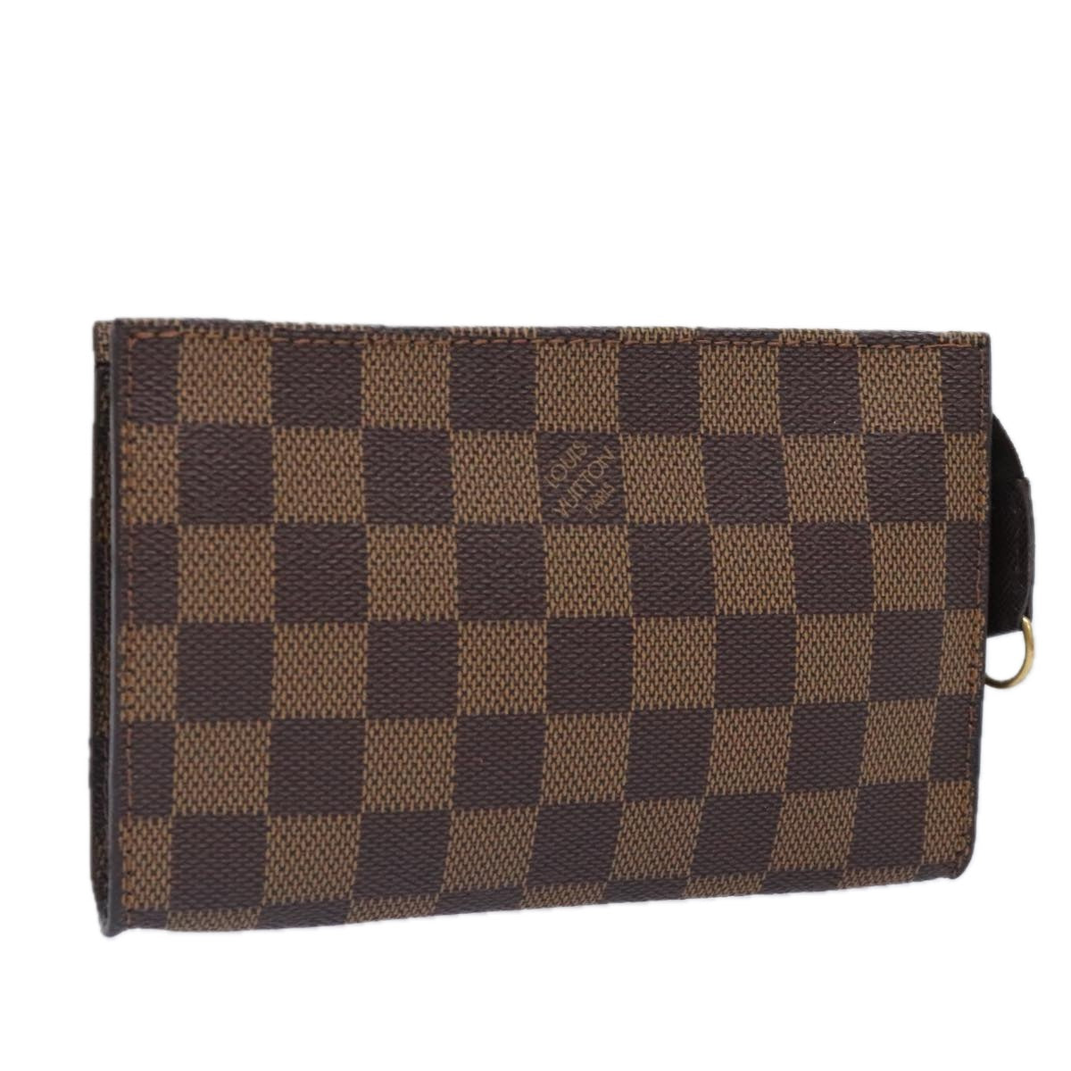 Louis Vuitton Trousse de Toilette Brown Canvas Wallet Accessories