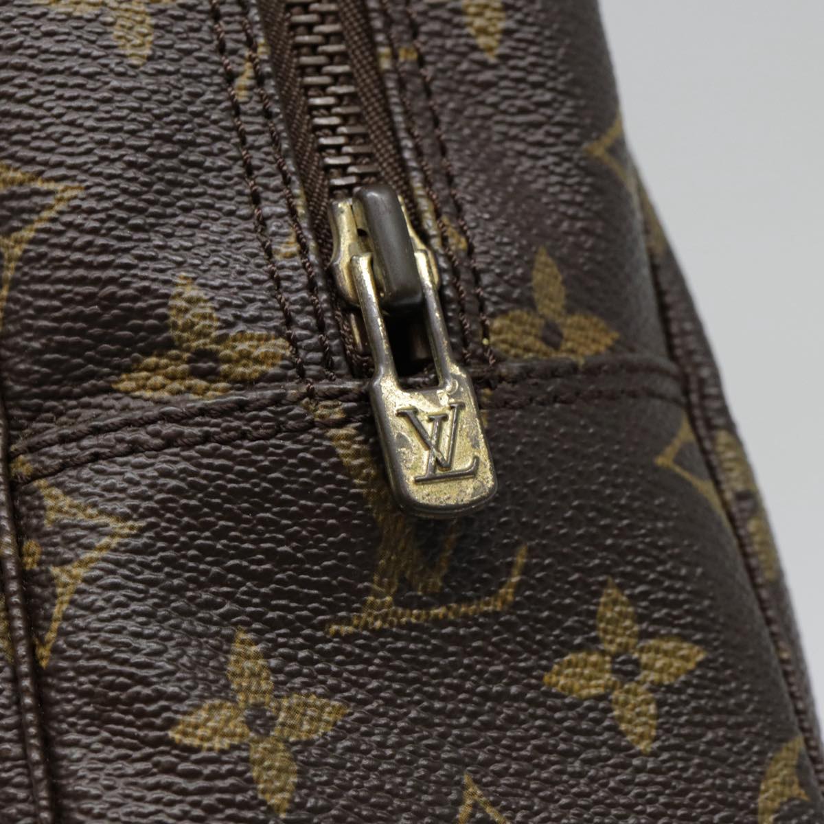 Louis Vuitton Trousse Toilette 28 Brown Canvas Clutch Bag