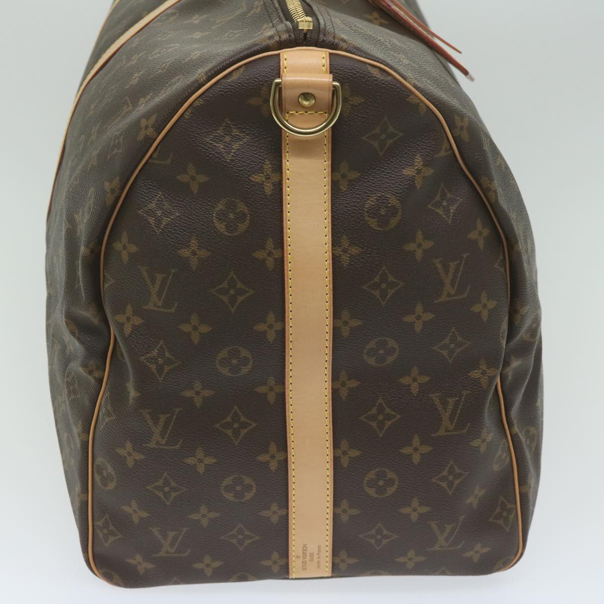 Louis Vuitton Keepall Bandoulière 60 Brown Canvas Shoulder Bag