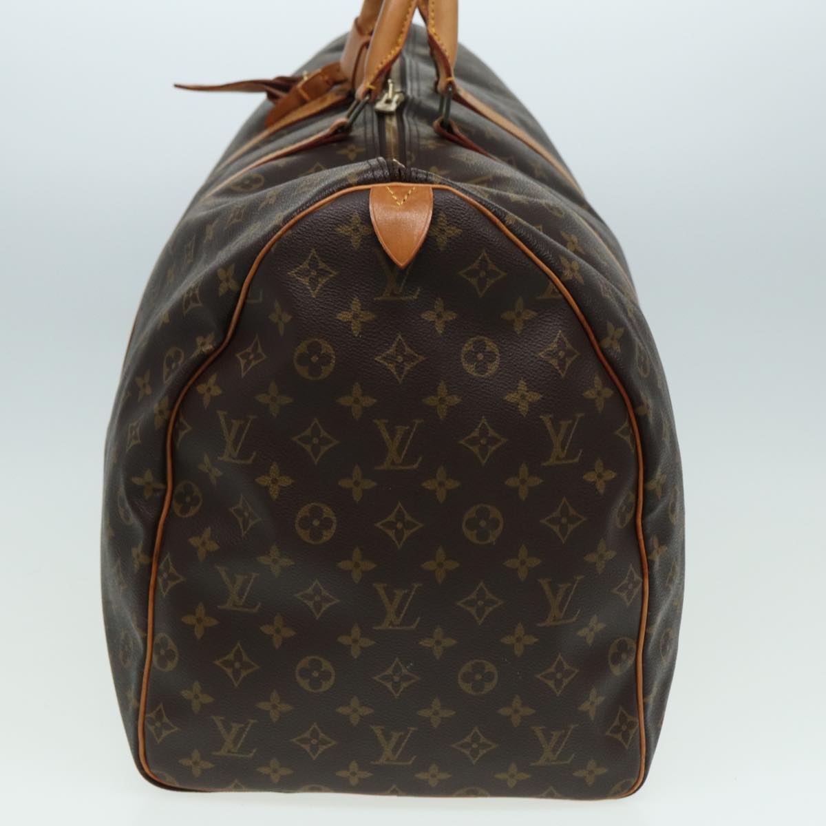 Louis Vuitton Keepall 60 Brown Canvas Travel Bag