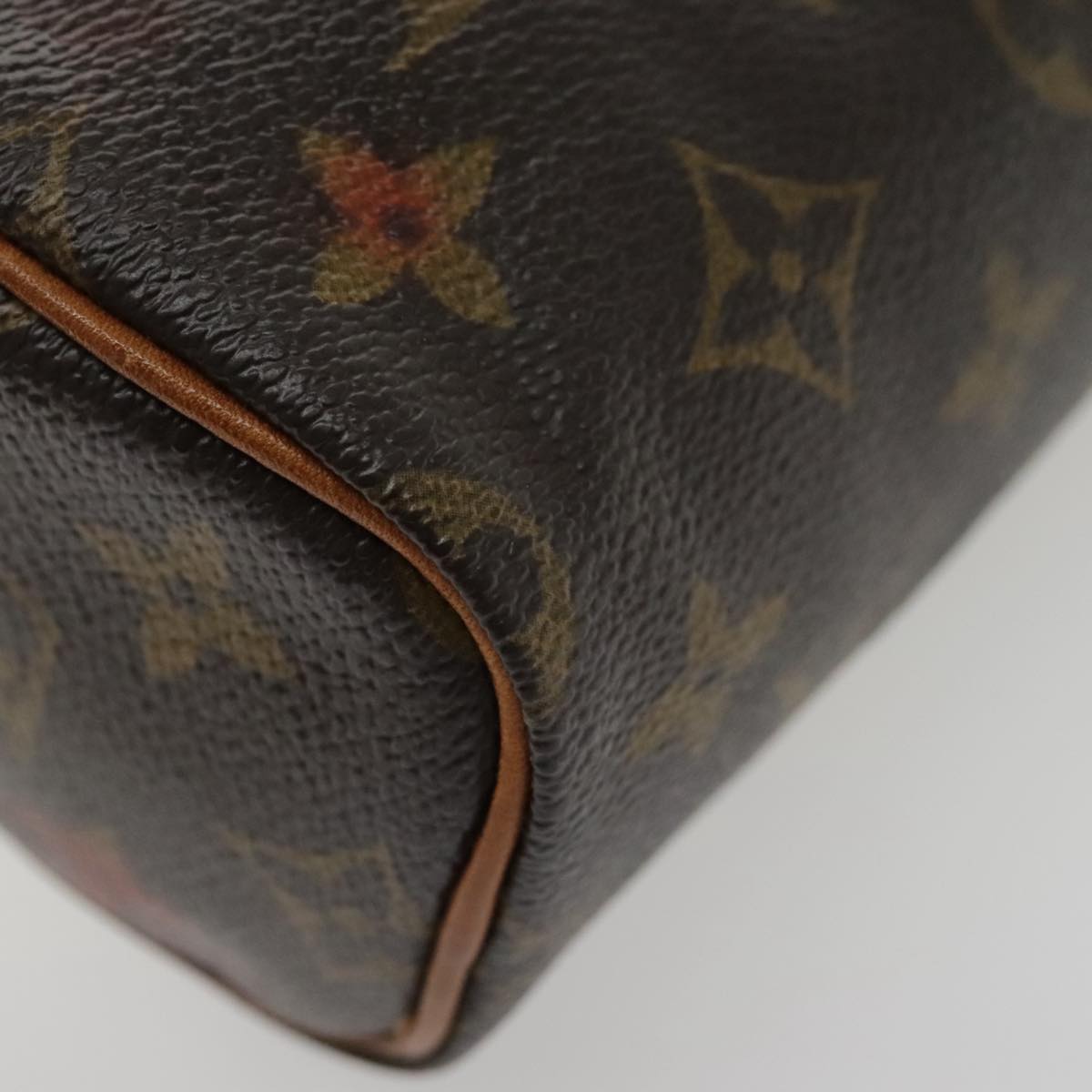 Louis Vuitton Mini speedy Brown Canvas Hand Bag