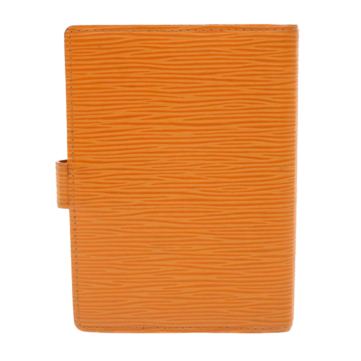 Louis Vuitton Agenda PM Orange Leather Wallet Accessories