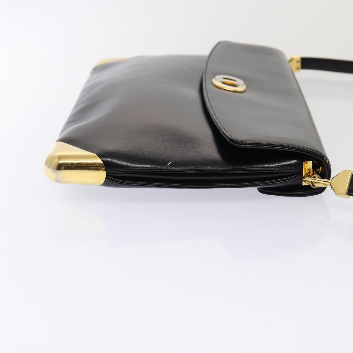 Dior Black Leather Shoulder Bag