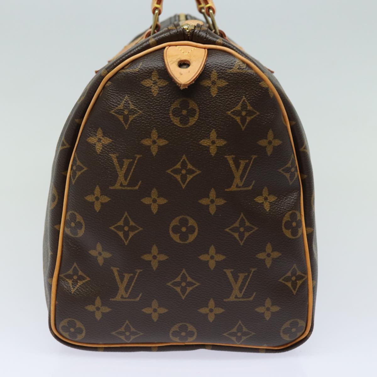 Louis Vuitton Speedy 35 Brown Canvas Hand Bag