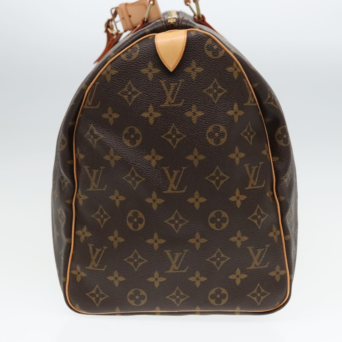 Louis Vuitton Keepall 50 Brown Canvas Travel Bag