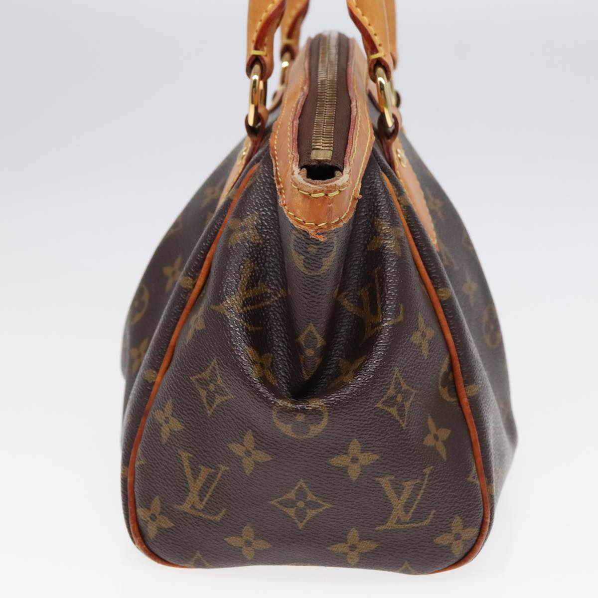 Louis Vuitton Tivoli Brown Canvas Hand Bag