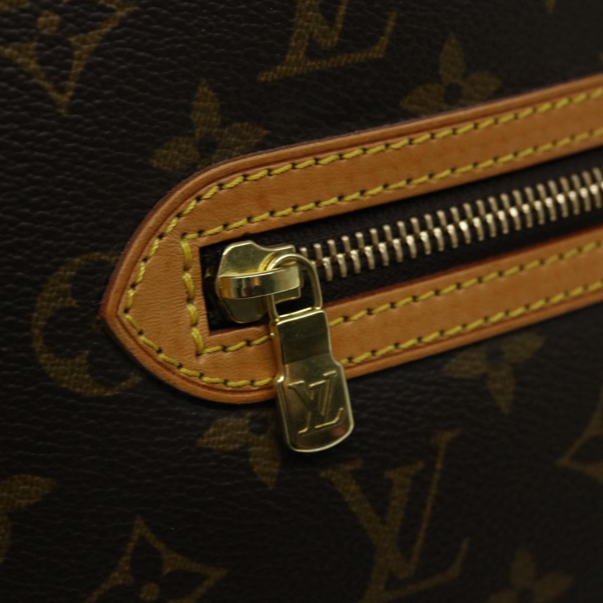 Louis Vuitton Alma Brown Canvas Travel Bag