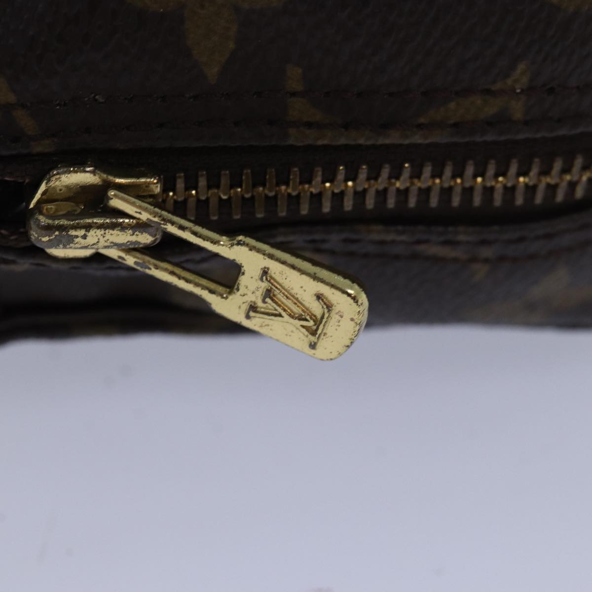 Louis Vuitton Trousse de Toilette Black Canvas Clutch Bag