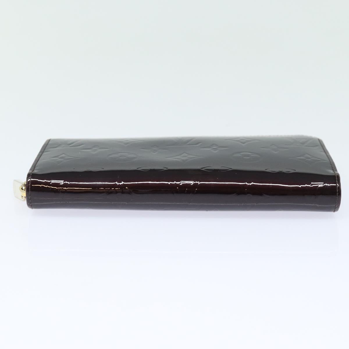 Louis Vuitton Zippy wallet Brown Patent Leather Wallet Accessories