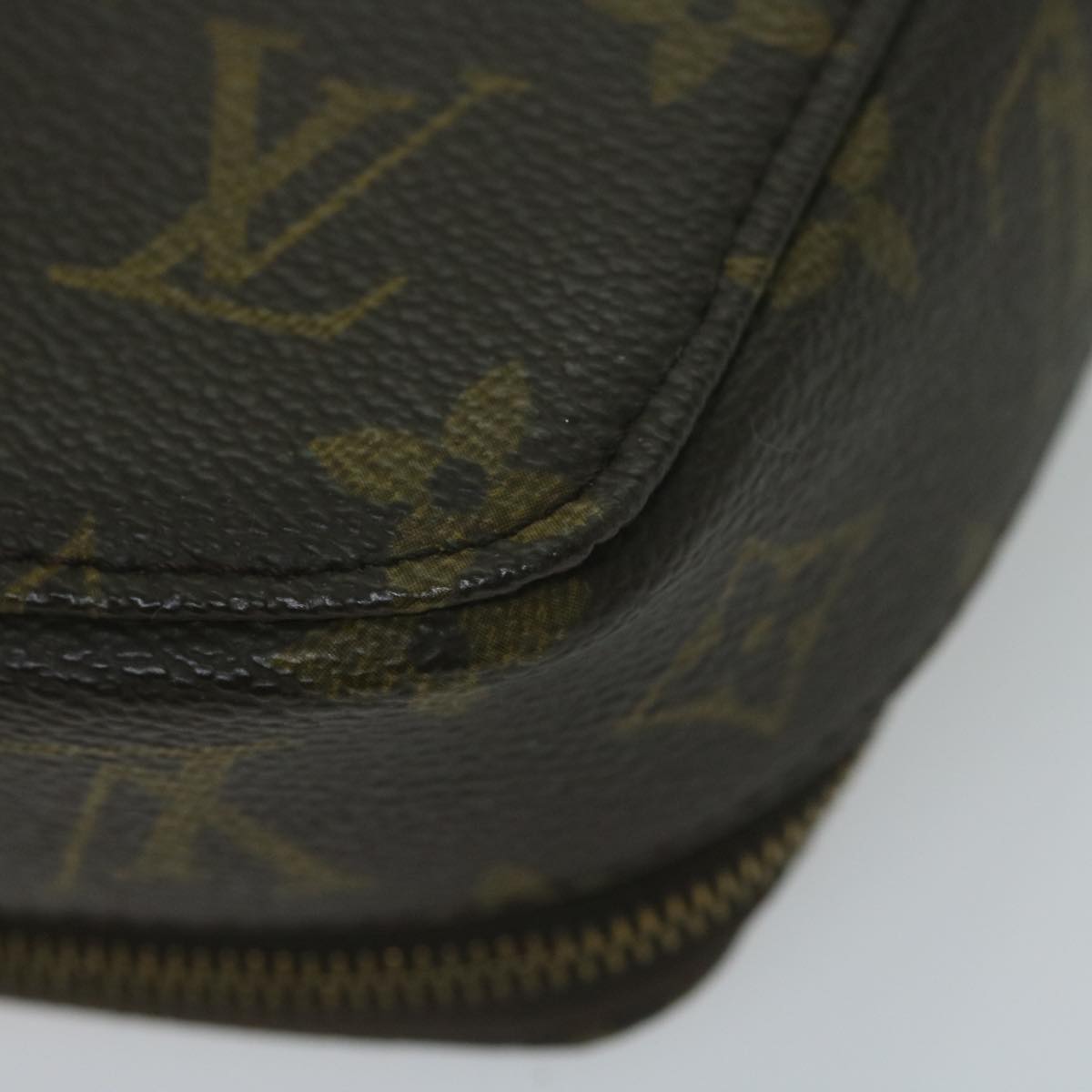 Louis Vuitton Monte Carlo Brown Canvas Clutch Bag