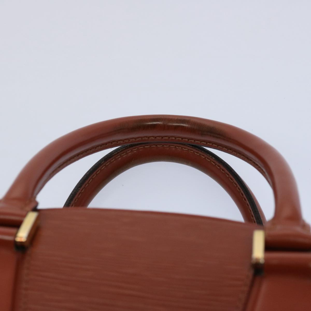 Louis Vuitton Voltaire Brown Leather Hand Bag