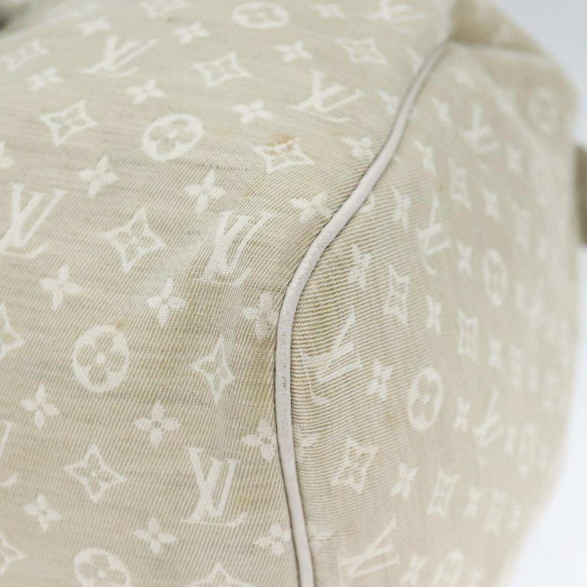 Louis Vuitton Speedy 30 Beige Canvas Hand Bag