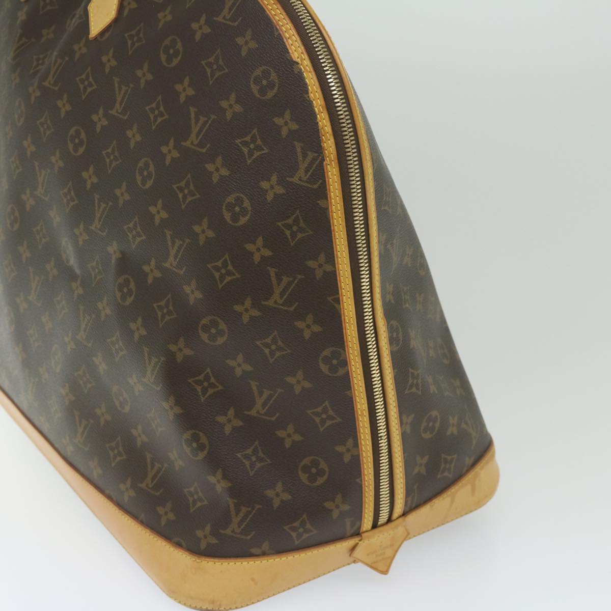 Louis Vuitton Alma Brown Canvas Travel Bag