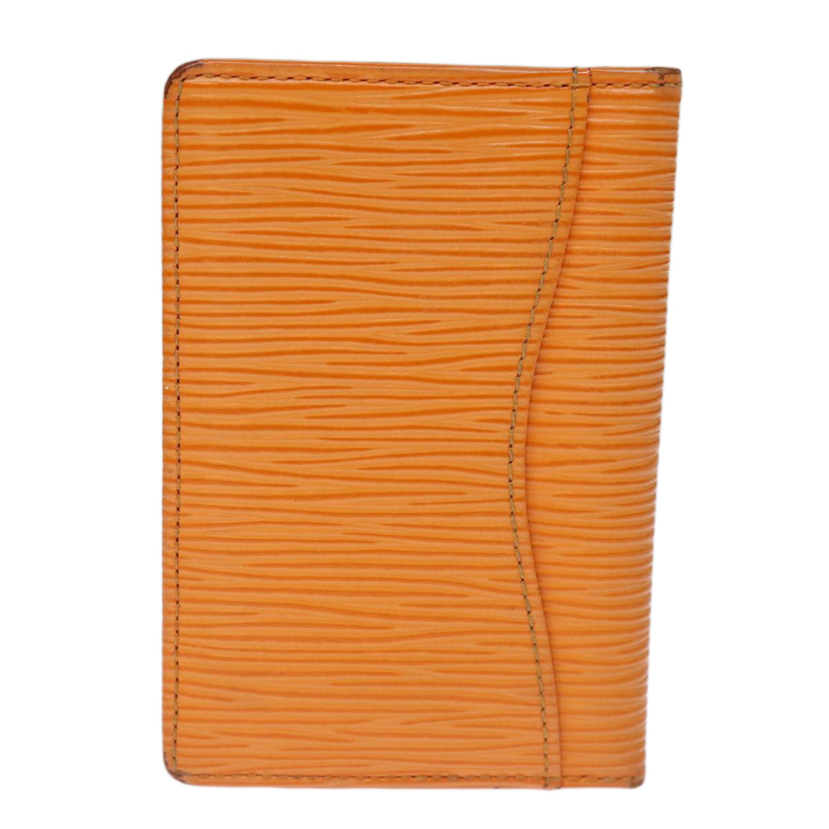 Louis Vuitton Organizer de poche Orange Leather Wallet Accessories