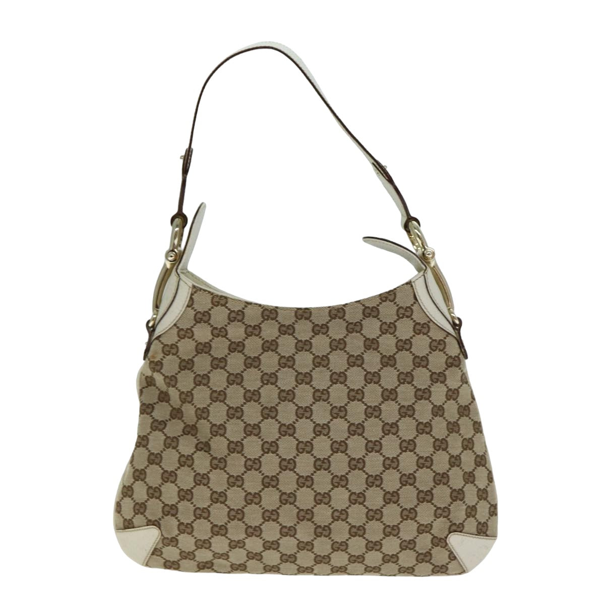 Gucci GG canvas Beige Canvas Shoulder Bag