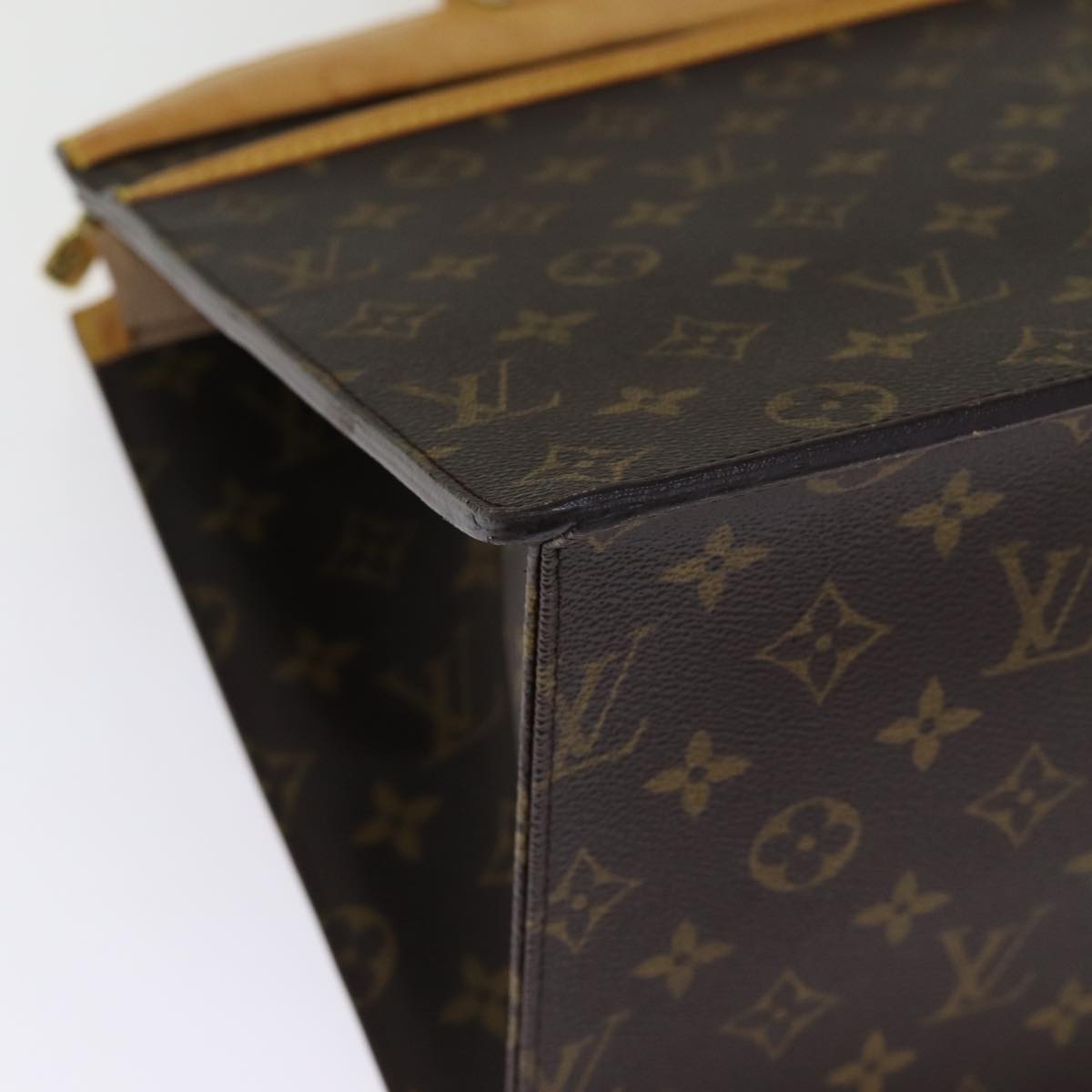 Louis Vuitton Riviera Brown Canvas Hand Bag