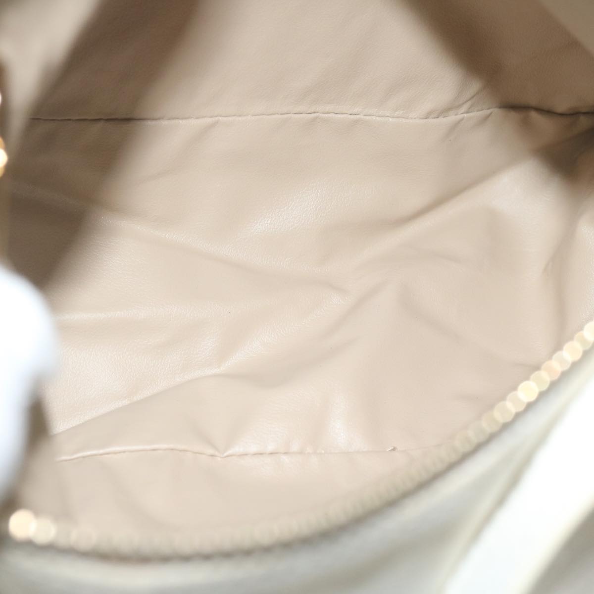 Fendi Beige Canvas Hand Bag