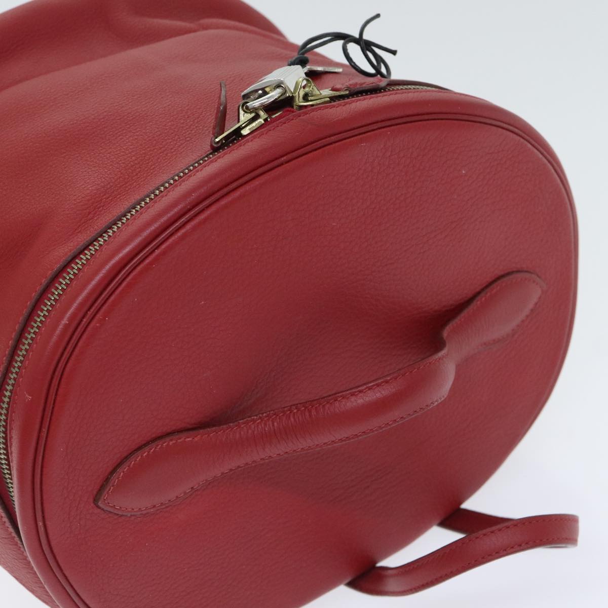 Hermès Red Leather Hand Bag