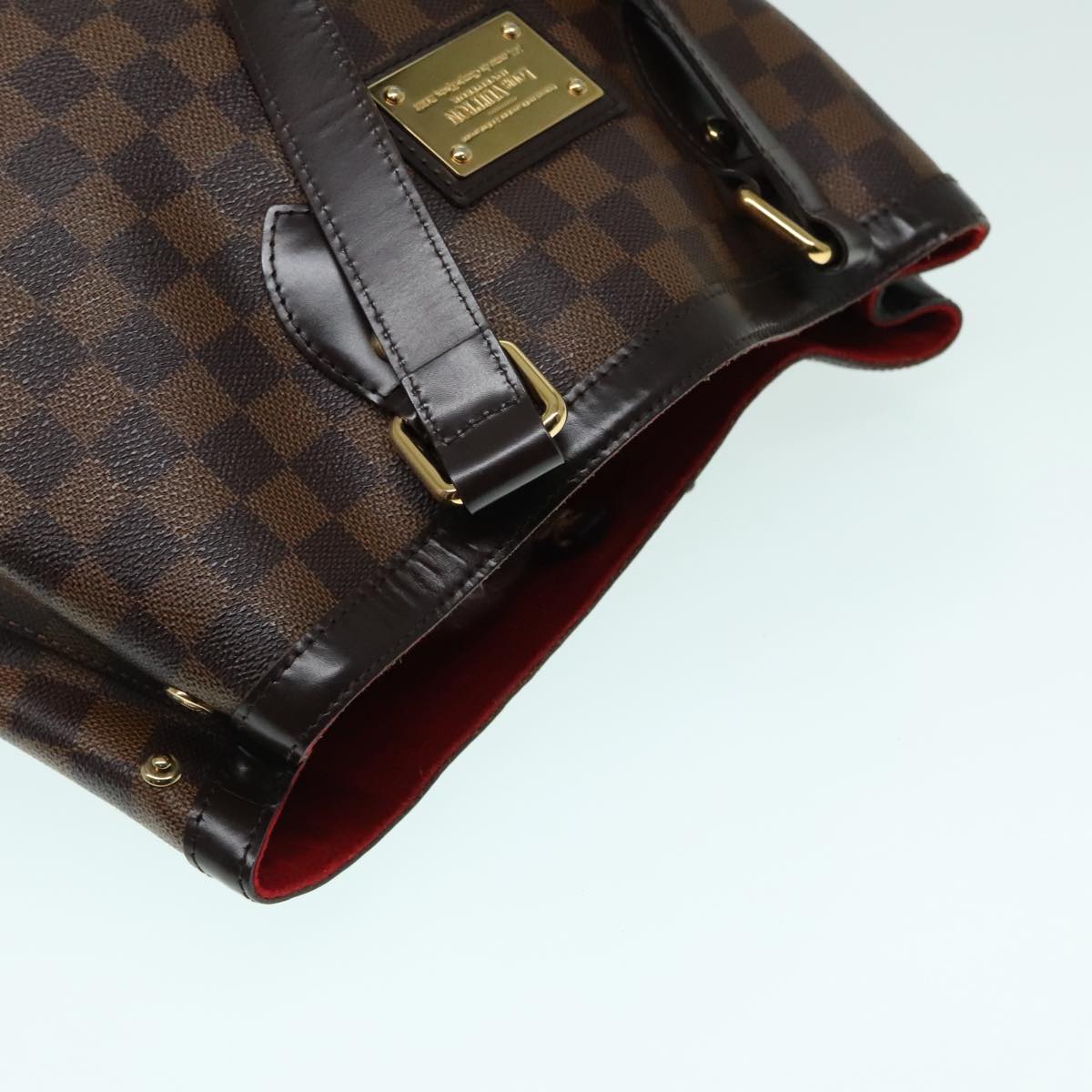 Louis Vuitton Hampstead Brown Canvas Tote Bag