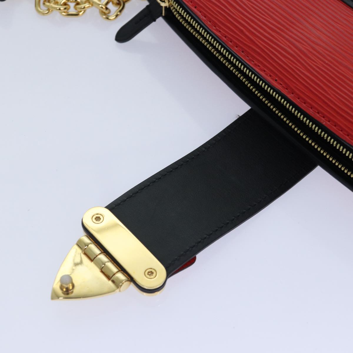 Louis Vuitton Trunk Red Leather Shoulder Bag