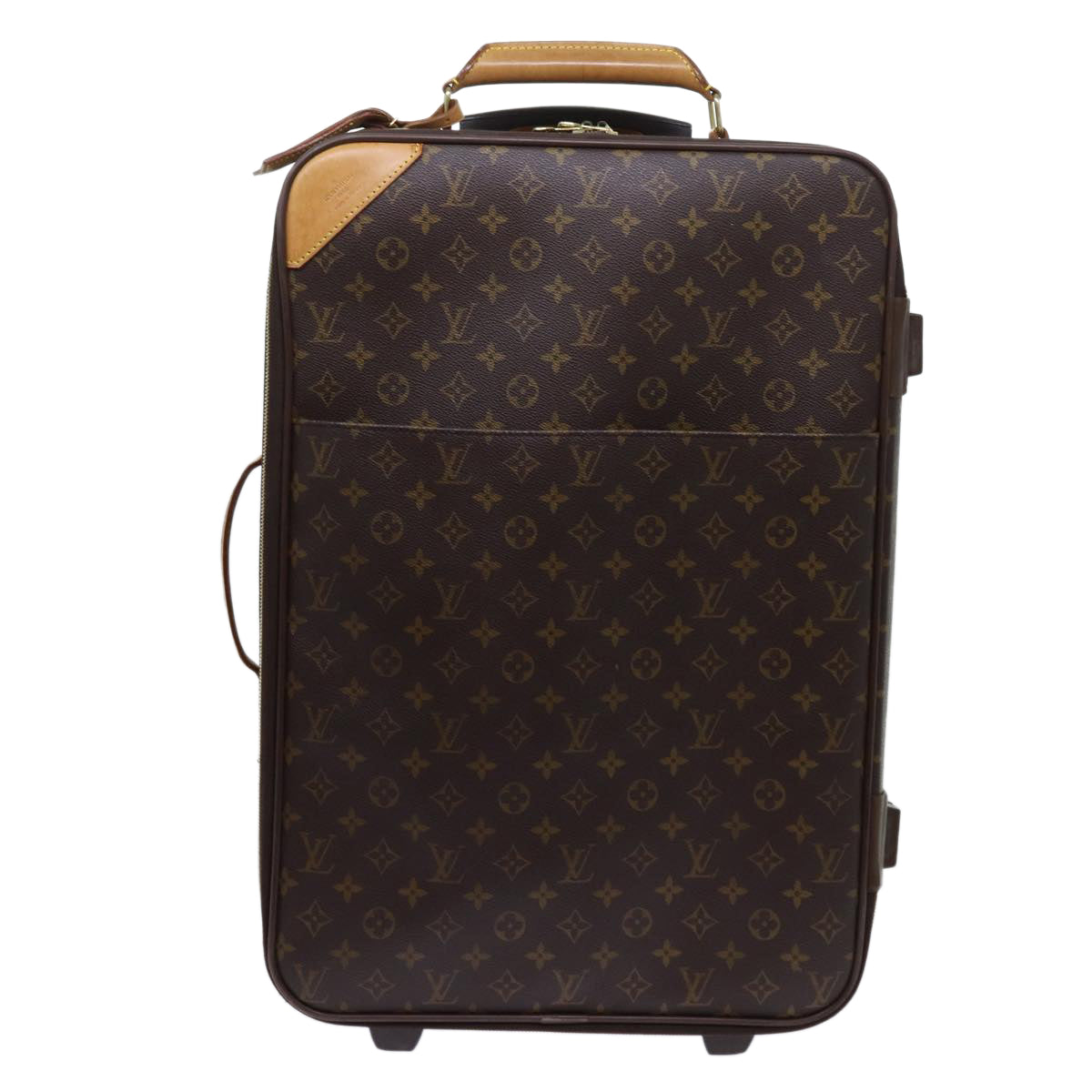 Louis Vuitton Pegase Brown Canvas Travel Bag