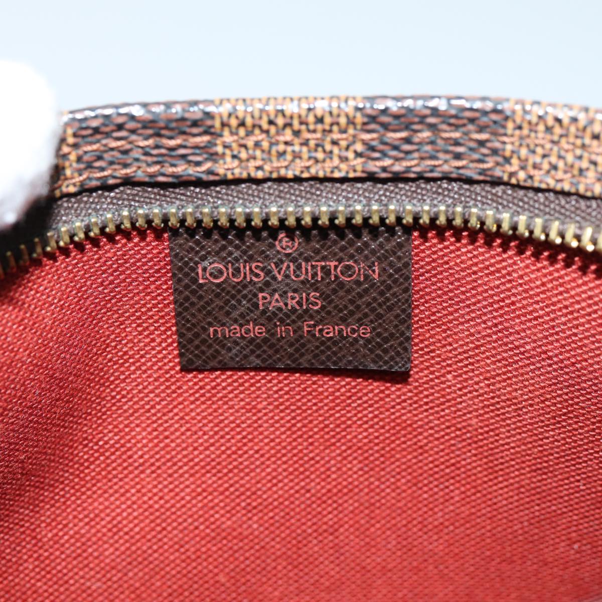 Louis Vuitton Cosmetic pouch Brown Canvas Clutch Bag