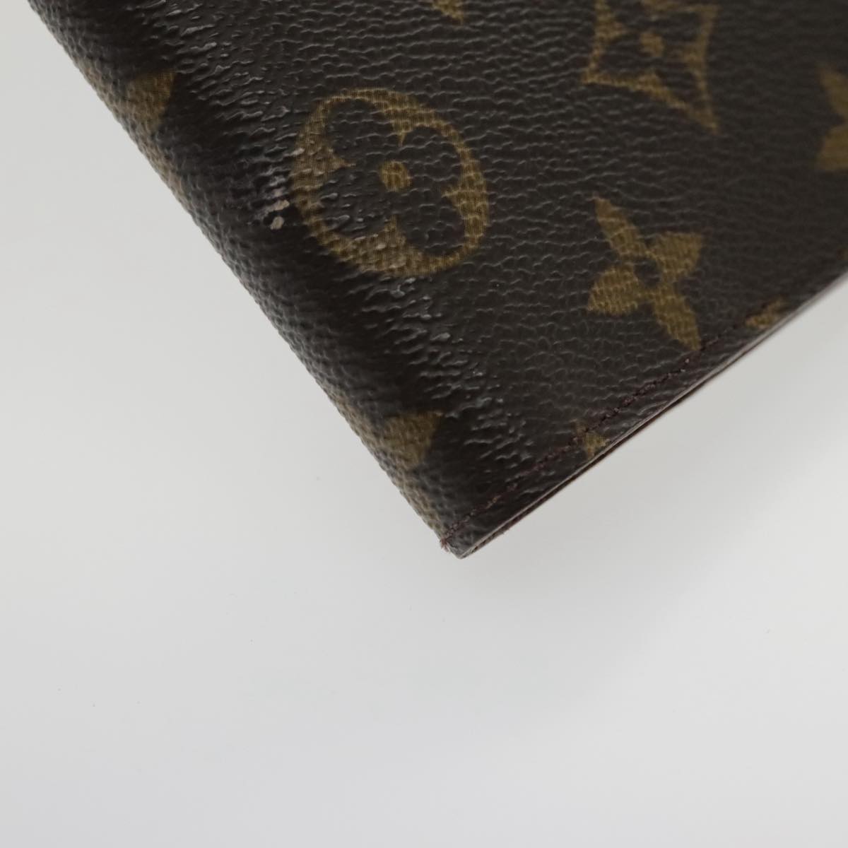 Louis Vuitton Agenda PM Brown Canvas Wallet Accessories