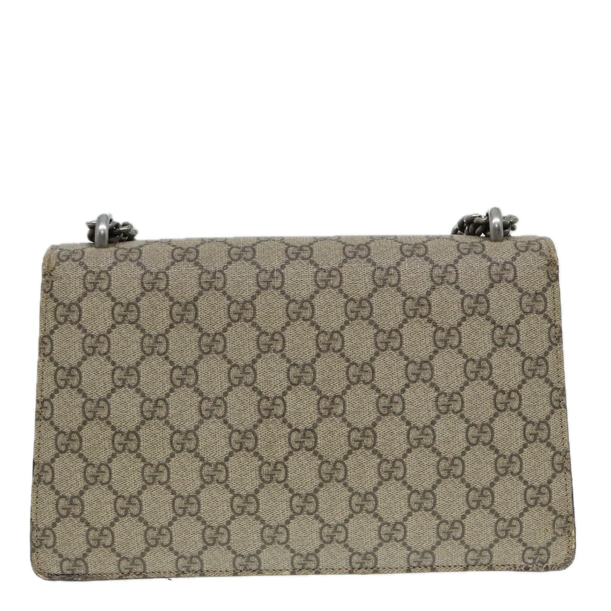 Gucci Dionysus Beige Canvas Shoulder Bag