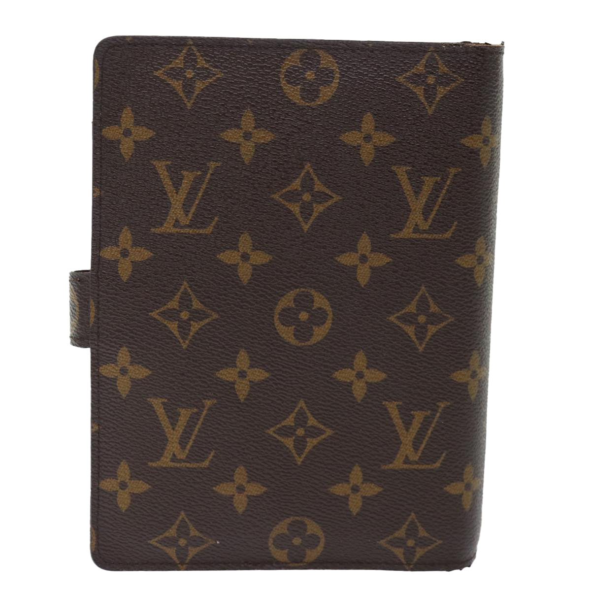 Louis Vuitton Agenda MM Brown Canvas Wallet Accessories