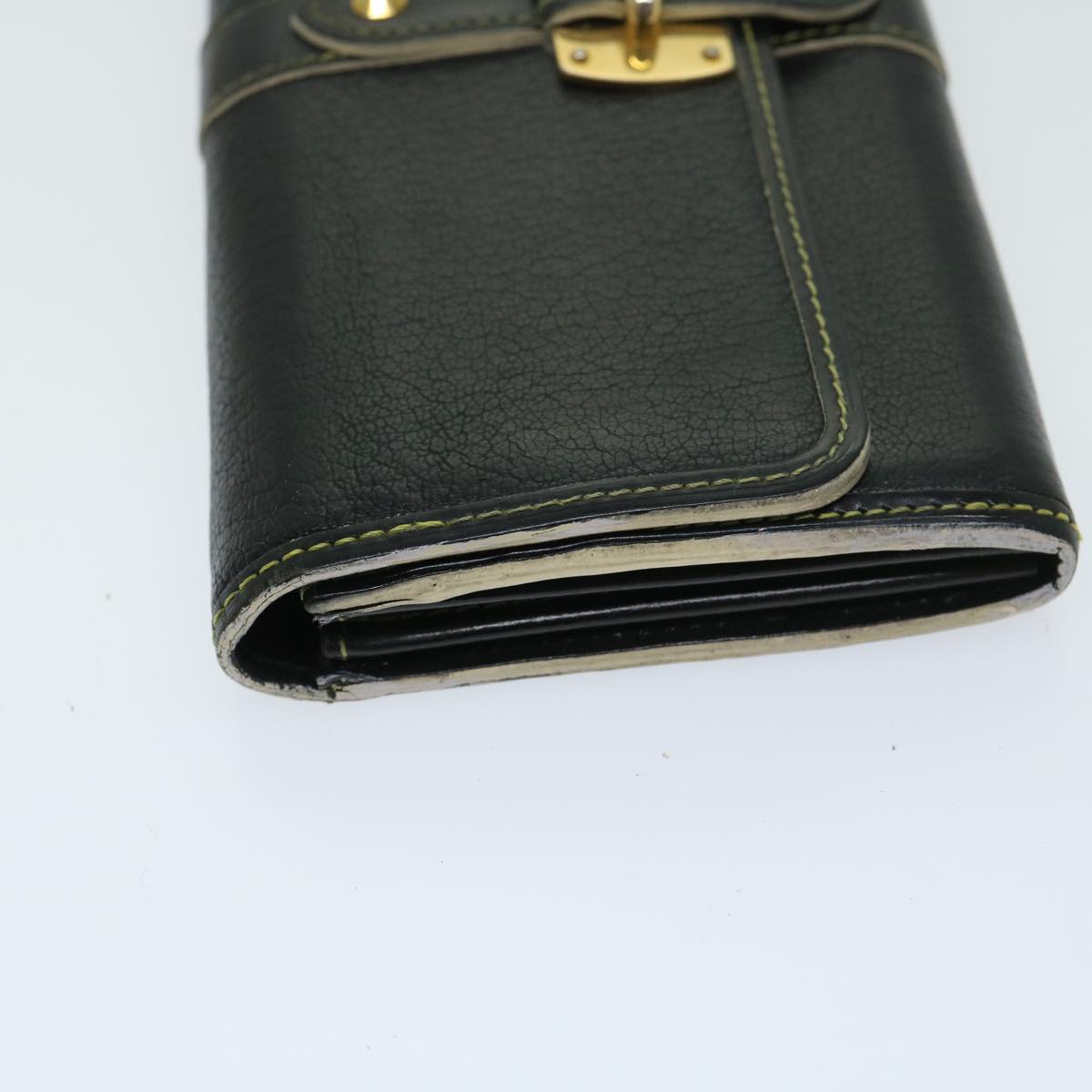 Louis Vuitton Suhali Black Leather Wallet Accessories