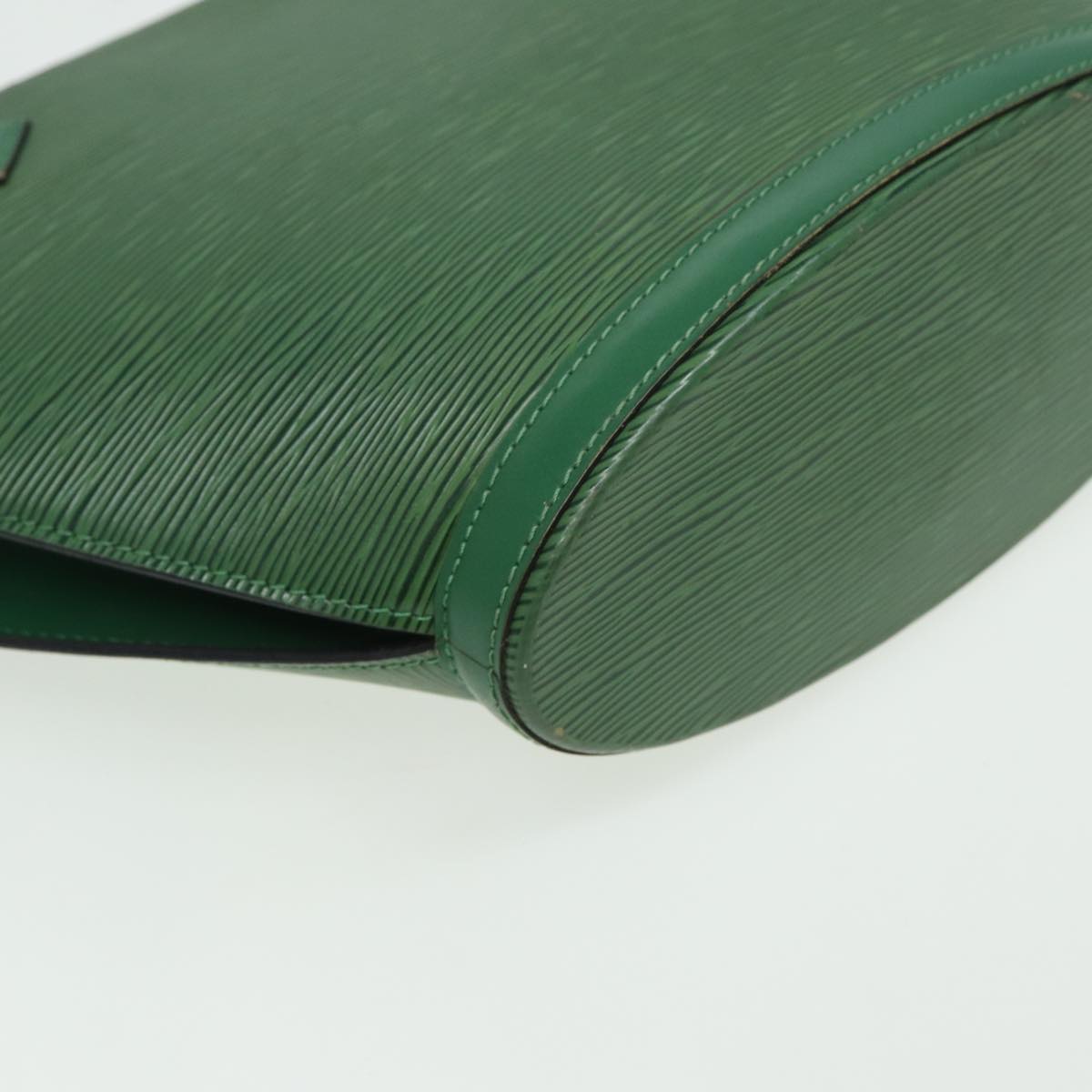 Louis Vuitton Saint Jacques Green Leather Shoulder Bag