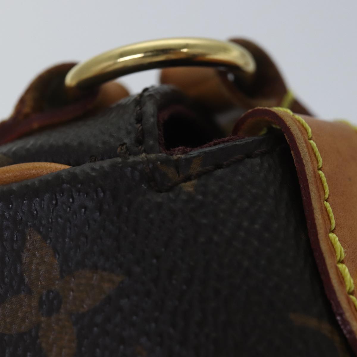 Louis Vuitton Saint Cloud Brown Canvas Shoulder Bag