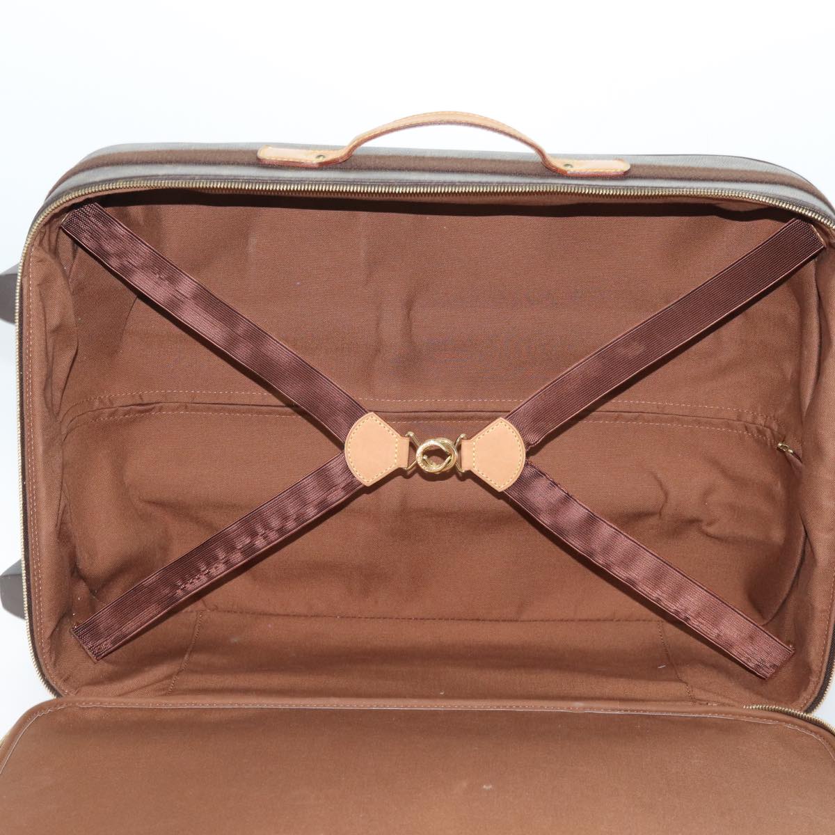 Louis Vuitton Pegase Brown Canvas Travel Bag