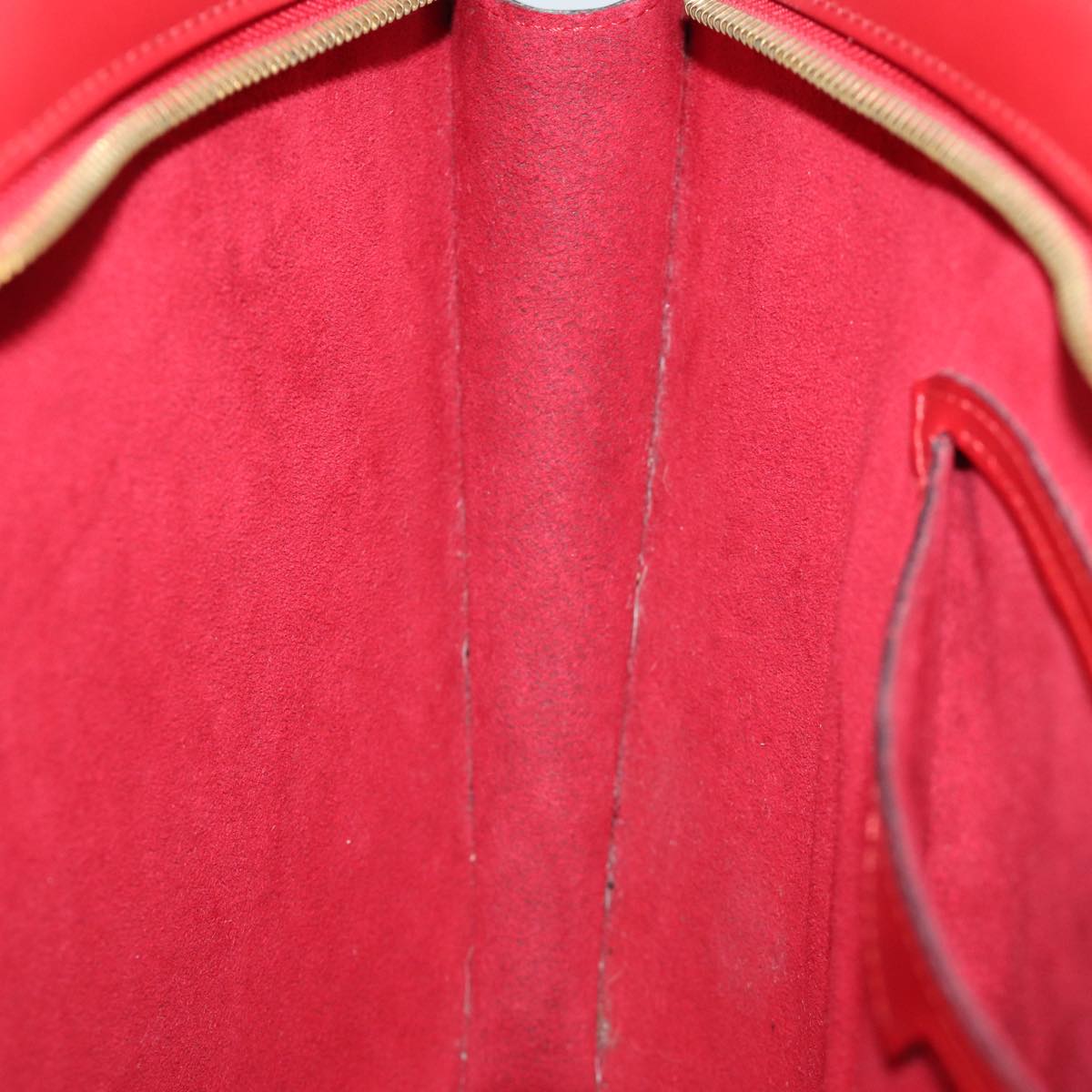 Louis Vuitton Saint Jacques Red Leather Shoulder Bag