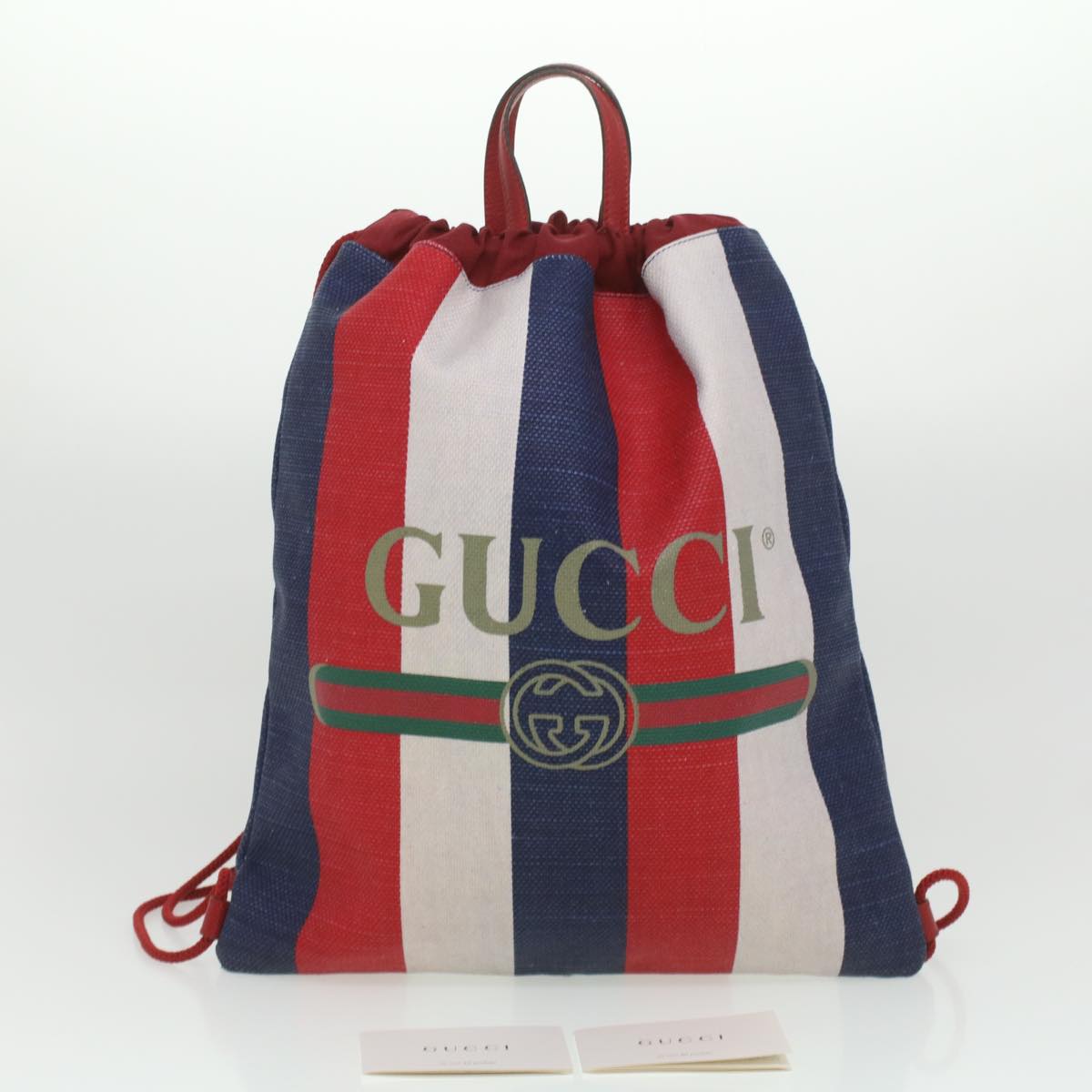 Gucci Ophidia Multicolour Canvas Backpack Bag