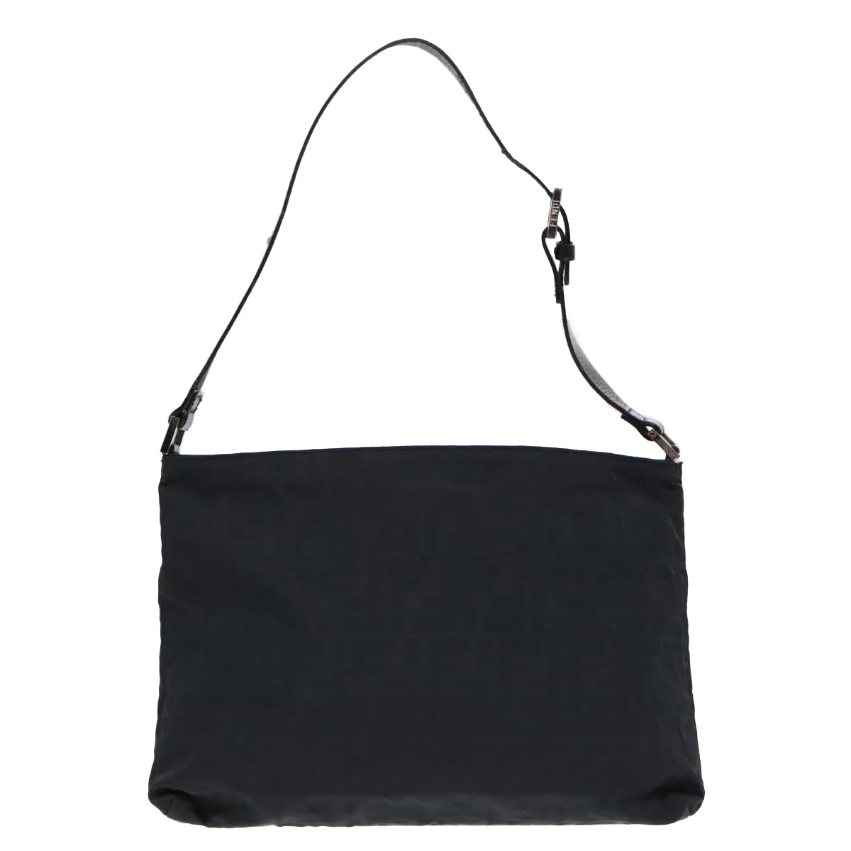 Fendi Black Canvas Shoulder Bag