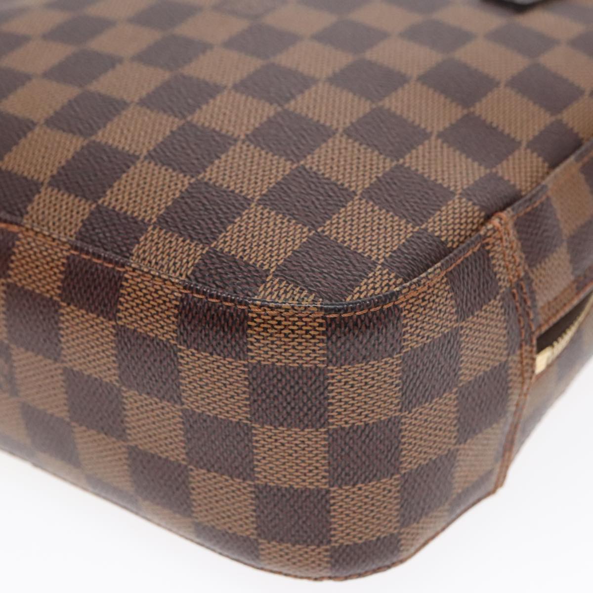 Louis Vuitton Spontini Brown Canvas Hand Bag