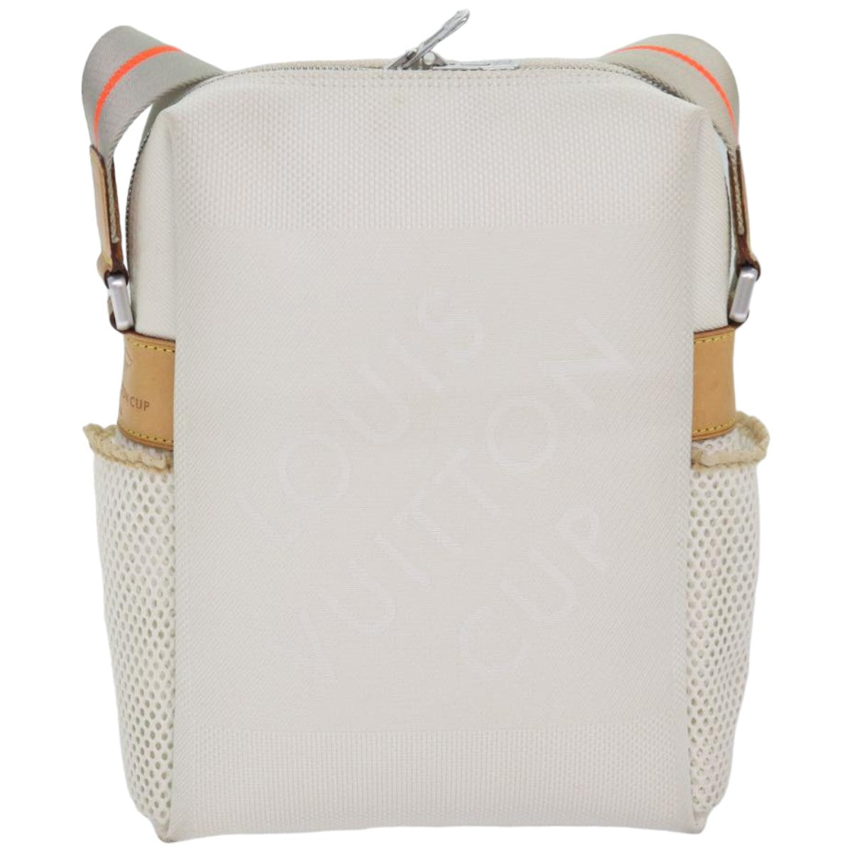 Louis Vuitton Weathery White Canvas Shoulder Bag