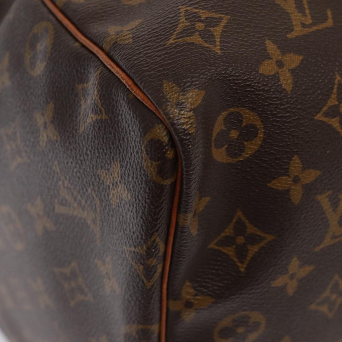 Louis Vuitton Keepall 60 Brown Canvas Travel Bag