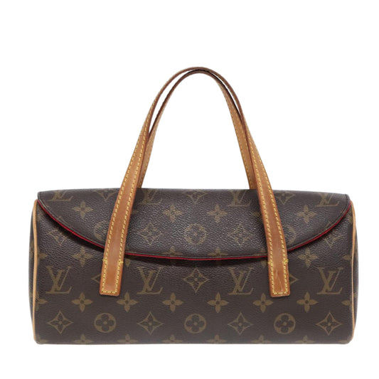 Louis Vuitton Sonatine Brown Canvas Hand Bag