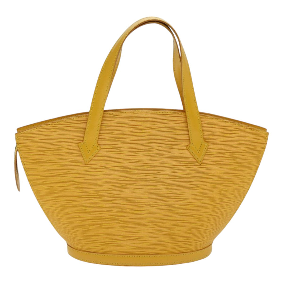 Louis Vuitton Saint Jacques Yellow Leather Hand Bag