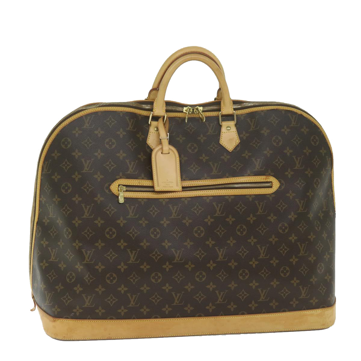 Louis Vuitton Alma Brown Canvas Travel Bag