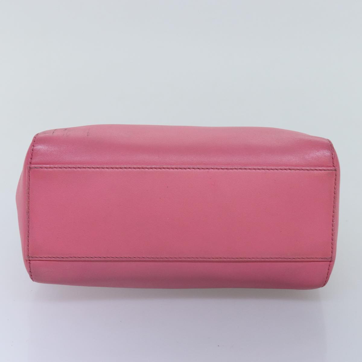 Fendi Peekaboo Pink Leather Hand Bag