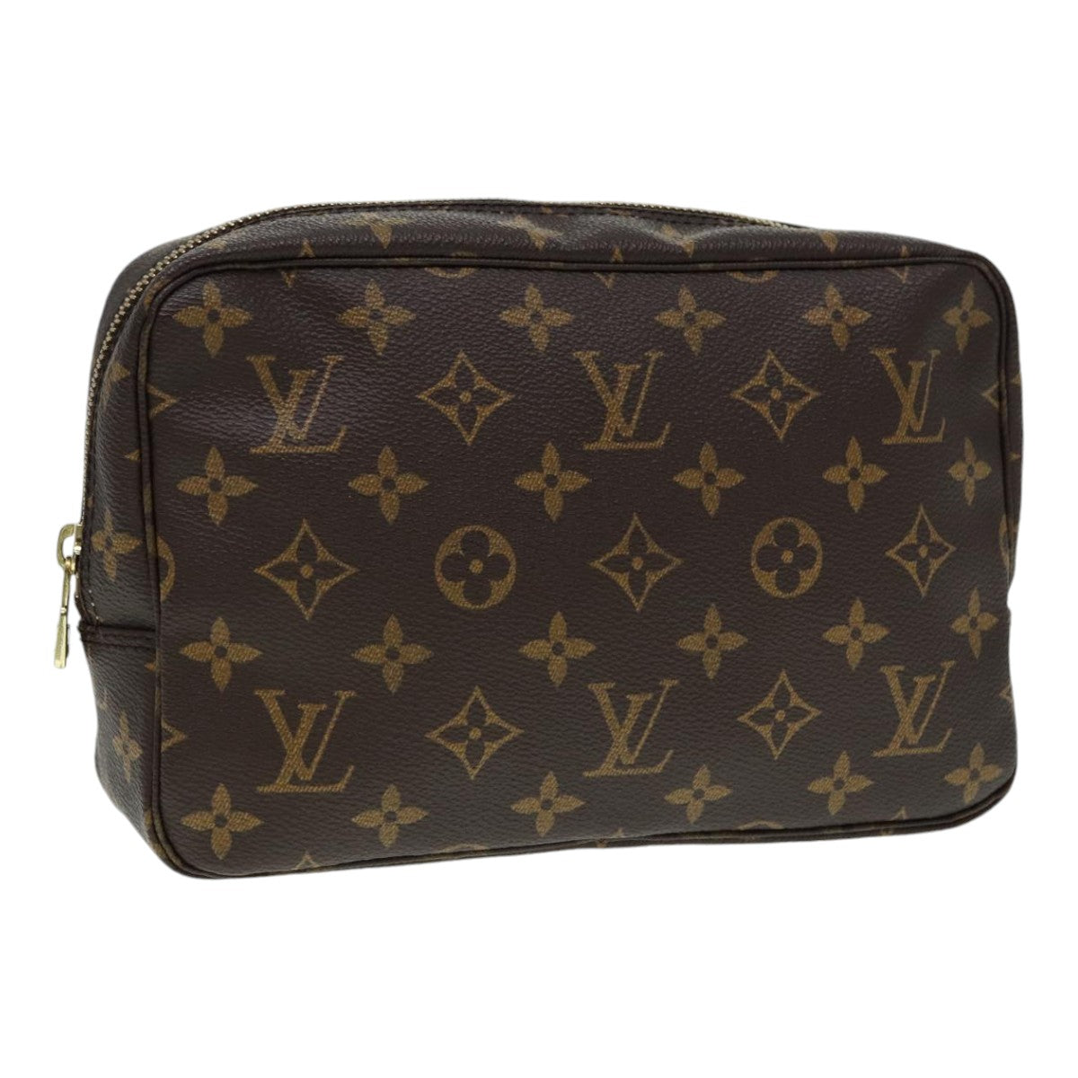 Louis Vuitton Truth Toilette 23 Brown Canvas Clutch Bag