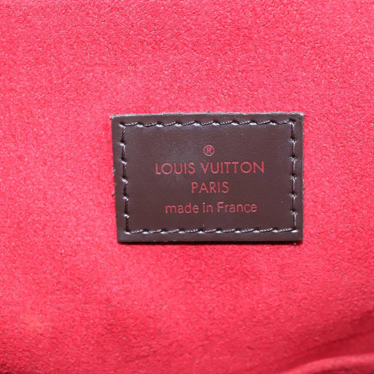 Louis Vuitton Trevi Brown Canvas Hand Bag